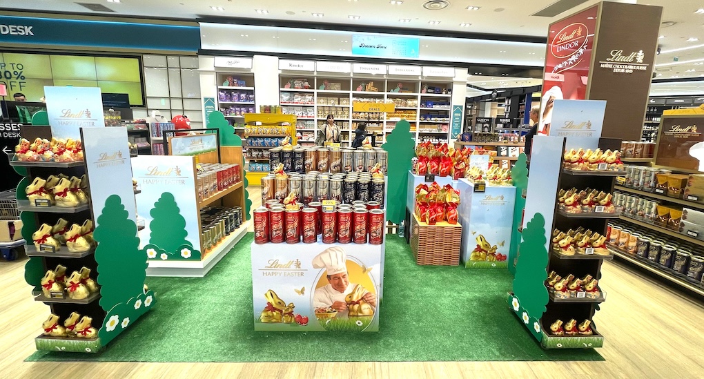 Lindt & Sprngli brings Easter garden pop-up to So Paulo and Paris CDG airports : Moodie Davitt Report