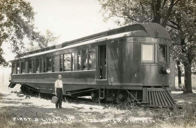 #FlashbackFriday with the Historical Society:   Passenger car purchased for the never-completed B Line
