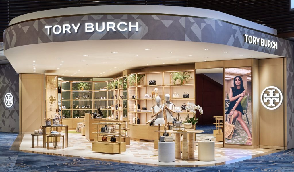 Lagardère Travel Retail and Tory Burch open latest concept boutique at Singapore Changi Airport