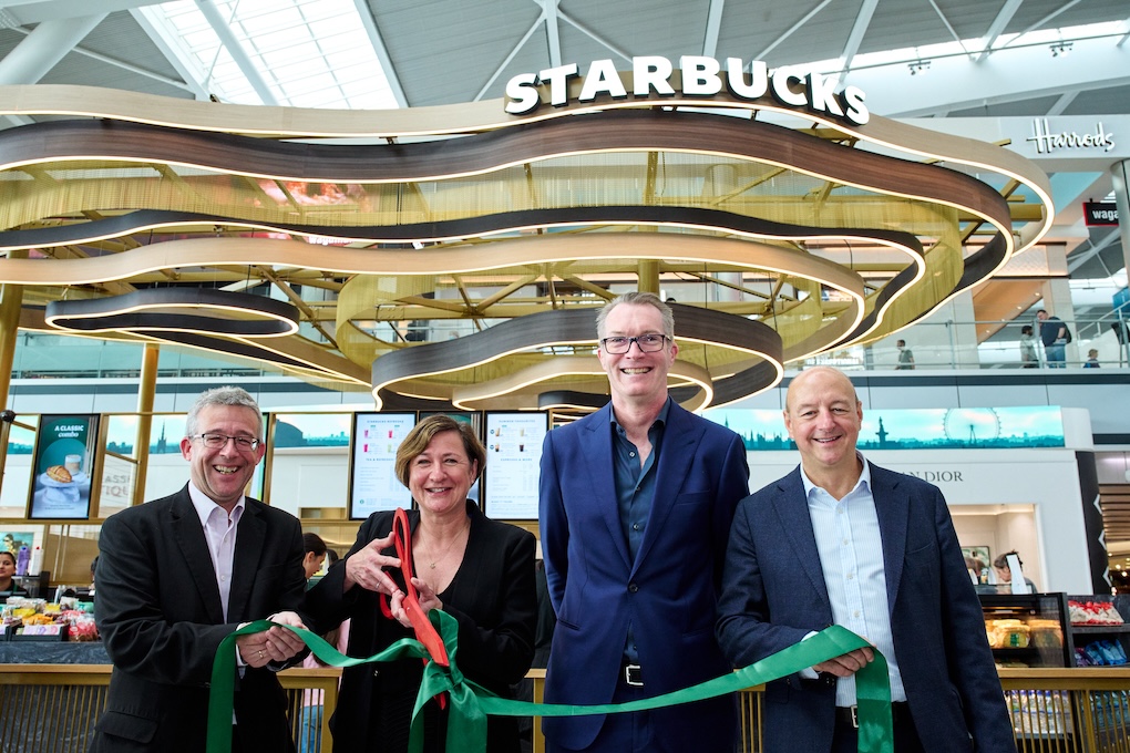 On location: SSP unveils ‘future-proofed’ Starbucks flagship at London Heathrow Airport